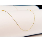 Złoty łańcuszek 333 splot ankier 45cm klasyczny silny model 8kt