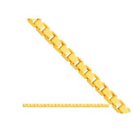 Złoty łańcuszek 585 SPLOT KOSTKA 50 cm 2,40g