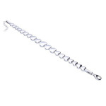 Srebrna bransoletka 925 serduszka 11,37g