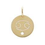 Złote zawieszka 585 znak zodiaku rak 0,82 g