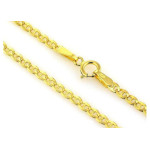 50 CM ZŁOTY ŁAŃCUSZEK 333 MARINA GUCCI PREZENT 2.88 g