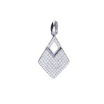 Srebrna zawieszka 925 elegancka z cyrkoniami 1,95g