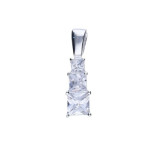 Srebrna zawieszka 925 elegancka z cyrkoniami 1,57g