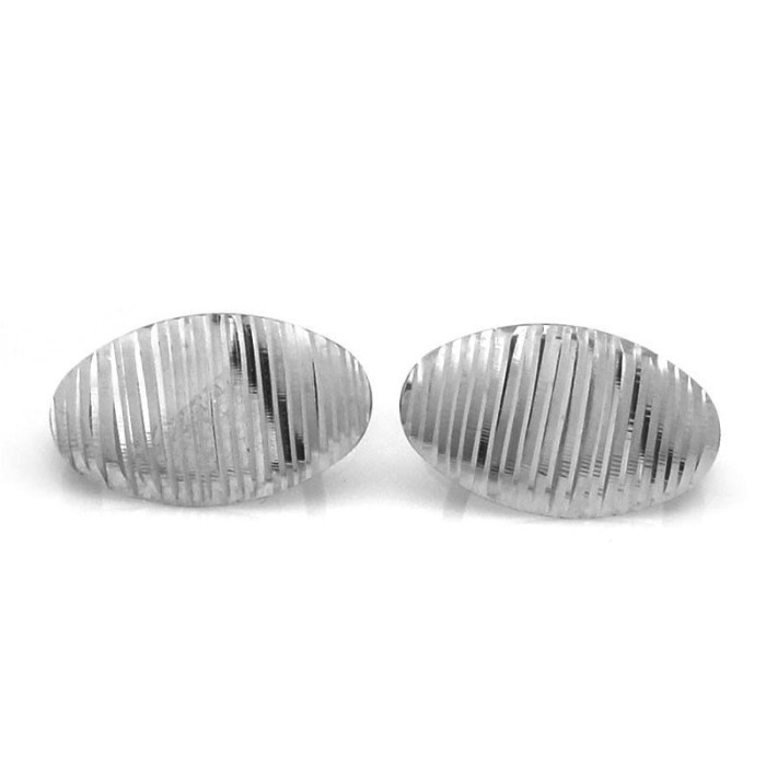 Srebrne kolczyki 925 eleganckie owalne 2,32g s Srebrne kolczyki 925 eleganckie owalne 2,32g s