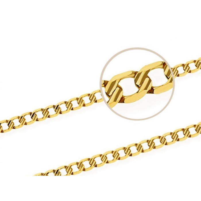 Złoty łańcuszek 585 SPLOT PANCERKA 60 CM 11,03g Złoty łańcuszek 585 SPLOT PANCERKA 60 CM 11,03g