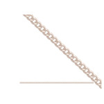 Złoty łańcuszek 585 Z BIAŁEGO ZŁOTA 50 CM 1,35g