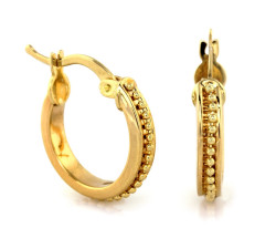 złote kolczyki 14K