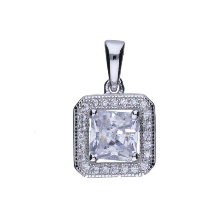 Srebrna zawieszka 925 ELEGANCKA Z CYRKONIAMI 1,88g Srebrna zawieszka 925 ELEGANCKA Z CYRKONIAMI 1,88g