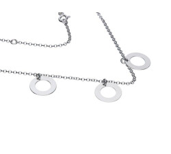 Srebrny naszyjnik 925 choker oponki 3,48g