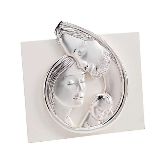 SREBRNY OBRAZ 925 W BIAŁEJ RAMIE ŚW. RODZINA 12,5x12,5cm SREBRNY OBRAZ 925 W BIAŁEJ RAMIE ŚW. RODZINA 12,5x12,5cm