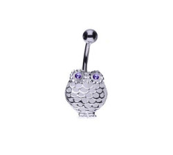 srebrny kolczyk piercing