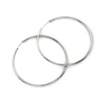 Srebrne kolczyki 925 klasyczne koła 39 mm 1,70g