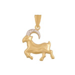 Złota przywieszka 585 ZNAK ZODIAKU KOZIOROŻEC 1,30g