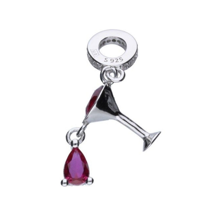 Srebrna zawieszka 925 bead kieliszek 2,08g Srebrna zawieszka 925 bead kieliszek 2,08g