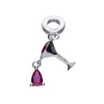 Srebrna zawieszka 925 bead kieliszek 2,08g