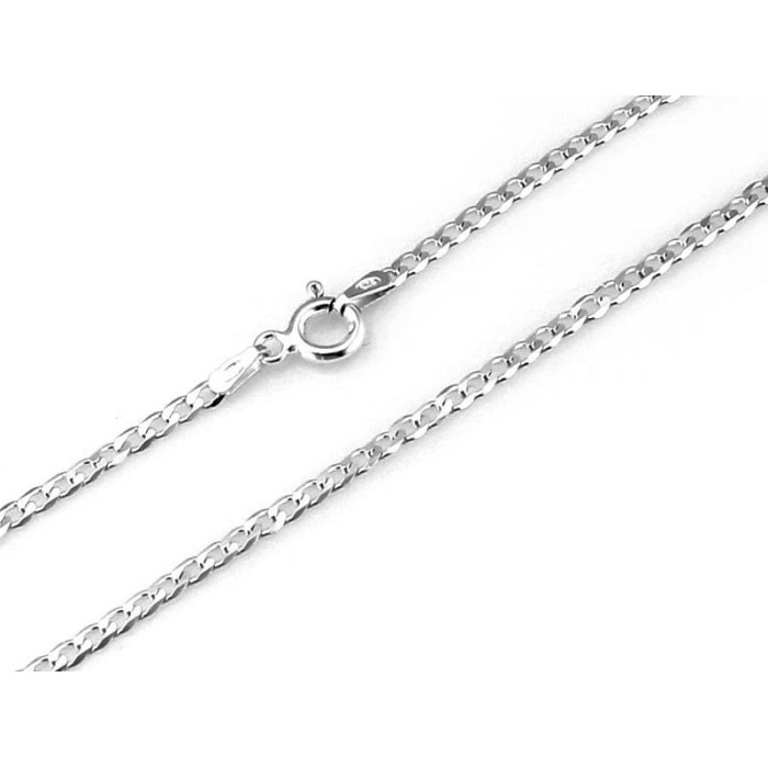 Łańcuszek 45 cm srebrny 925 PANCERKA 3,20g