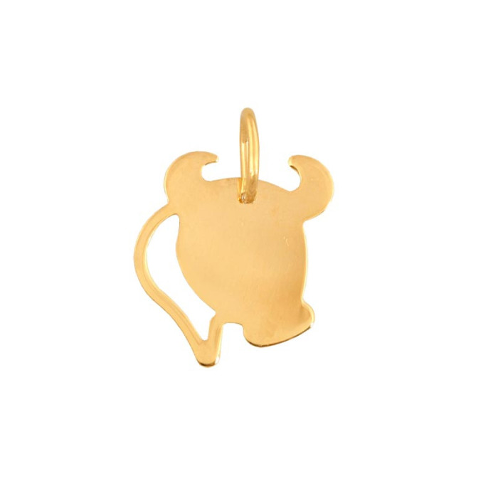 Złota zawieszka 585 ZODIAK BYK 0,75g
