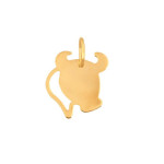 Złota zawieszka 585 ZODIAK BYK 0,75g