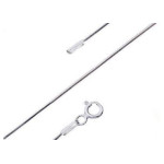 Srebrny łańcuszek 925 linka diamentowana 45 cm