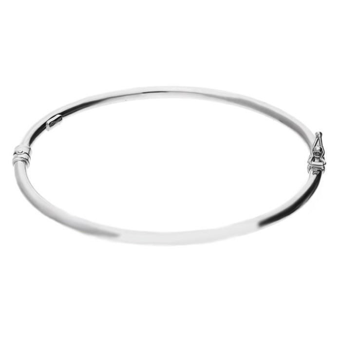 Srebrna bransoletka 925 BANGLE GŁADKA SZUFLADKA 11,40g