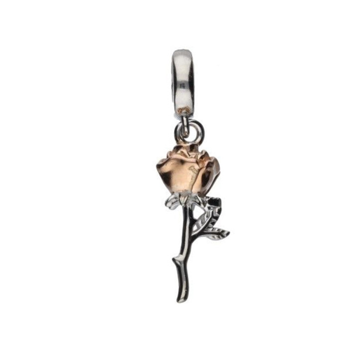 Srebrna zawieszka 925 bead róża 2,61g Srebrna zawieszka 925 bead róża 2,61g