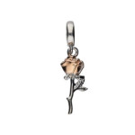 Srebrna zawieszka 925 bead róża  2,61g