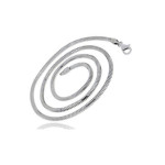Srebrny łańcuszek 925 linka 55 cm