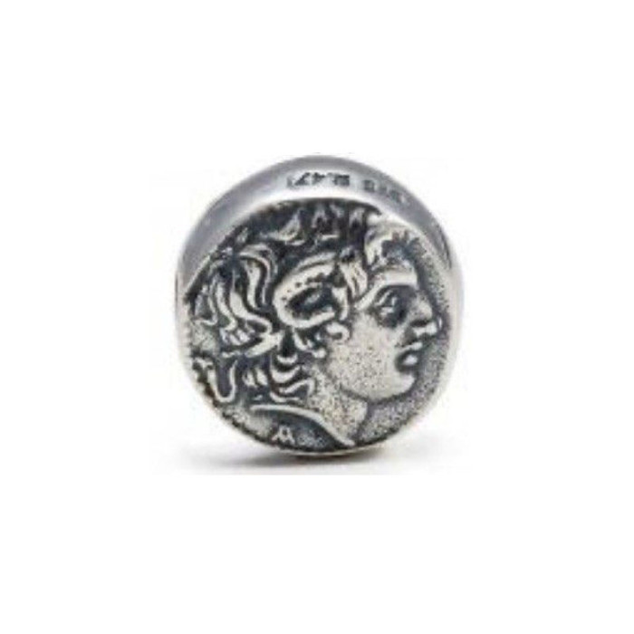 Srebrna zawieszka 925 beads moneta twarz mężczyzny 3,46g Srebrna zawieszka 925 beads moneta twarz mężczyzny 3,46g