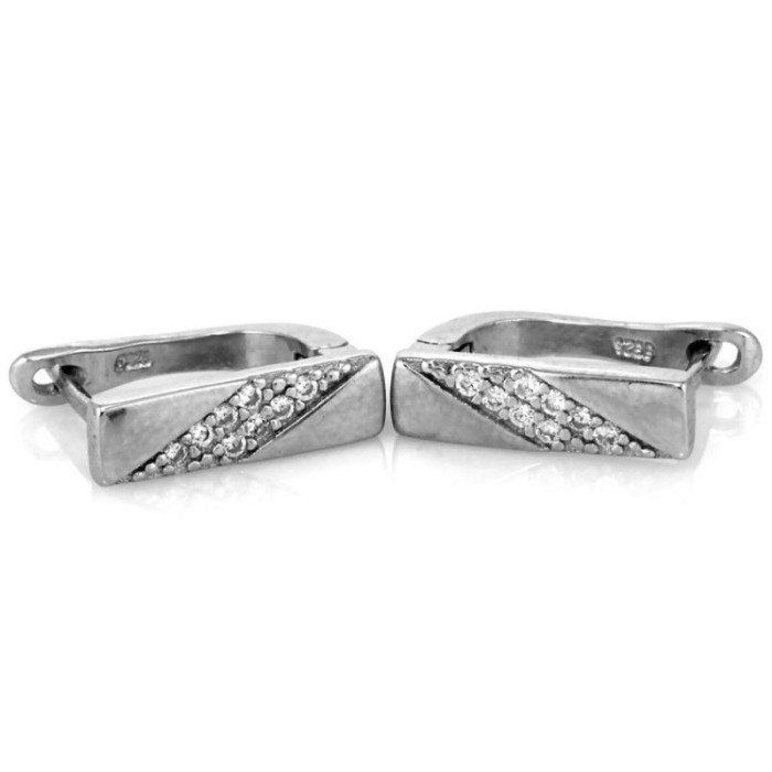 Srebrne kolczyki 925 eleganckie blaszki 2,47 g Srebrne kolczyki 925 eleganckie blaszki 2,47 g