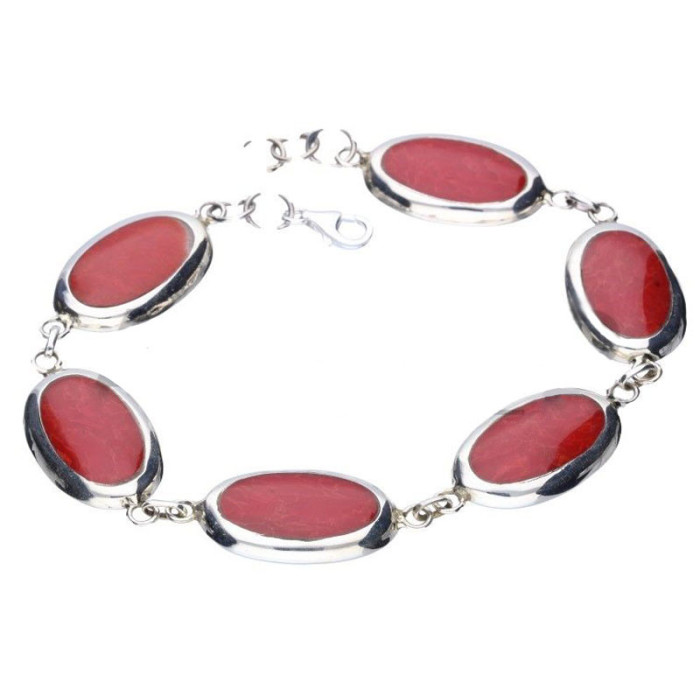 Srebrna bransoletka 925 z dużymi elementami 12,60g Srebrna bransoletka 925 z dużymi elementami 12,60g