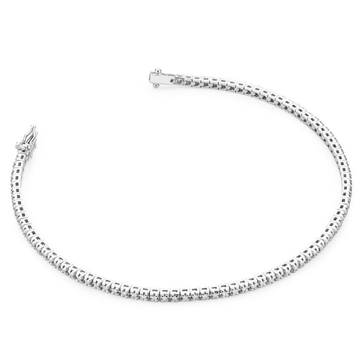 Złota bransoletka 585 w całości z diamentów 5,7g Złota bransoletka 585 w całości z diamentów 5,7g