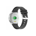 Sportowy Smartwatch z czarną bransoletą i kopertą