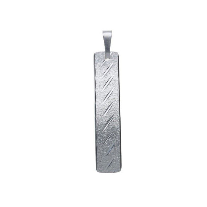 Srebrna zawieszka 925 przecinek podłużna 1,86g Srebrna zawieszka 925 przecinek podłużna 1,86g