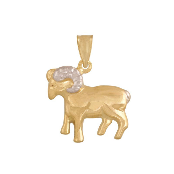 Złota przywieszka 585 ZNAK ZODIAKU BARAN 1,40g Złota przywieszka 585 ZNAK ZODIAKU BARAN 1,40g