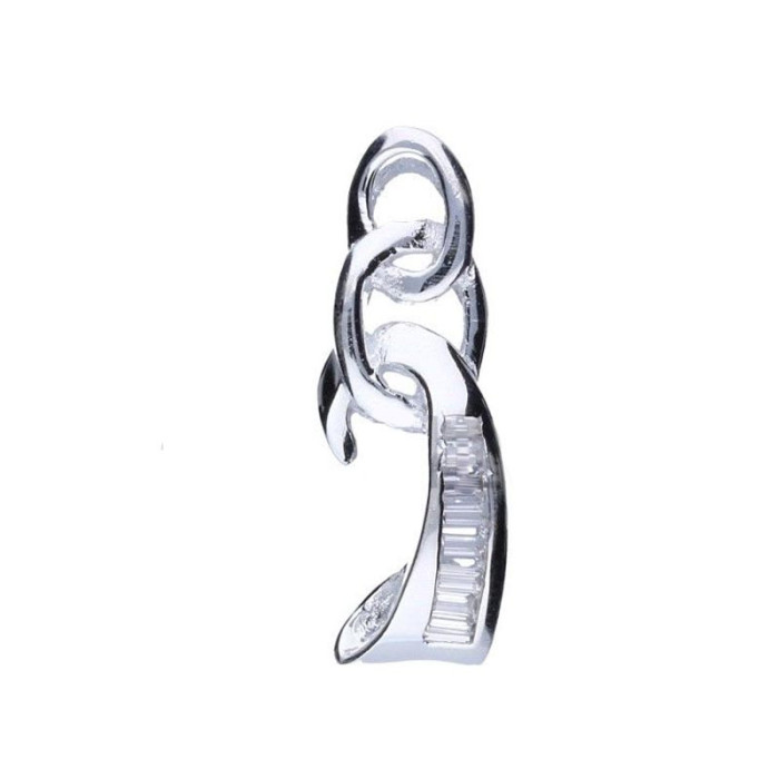 Srebrna zawieszka 925 ELEGANCKA Z CYRKONIAMI 2,09g Srebrna zawieszka 925 ELEGANCKA Z CYRKONIAMI 2,09g