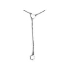 Srebrny naszyjnik 925 krawatka z sercem 2,62 g