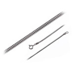 Srebrny łańcuszek 925 linka 60 cm