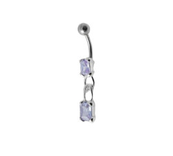 srebrne kolczyki piercing gładkie