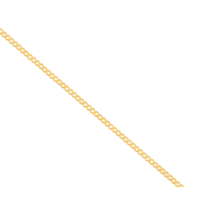 Złoty łańcuszek 585 pancerka z rowkiem 60 cm 9,7 g Złoty łańcuszek 585 pancerka z rowkiem 60 cm 9,7 g