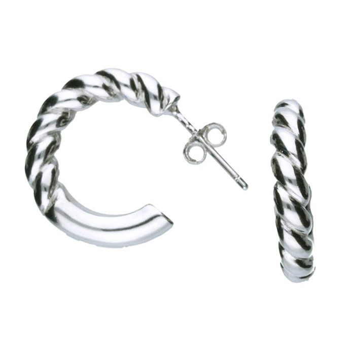 Srebrne kolczyki 925 SKRĘCANE KOLUSZKA 6,16 g Srebrne kolczyki 925 SKRĘCANE KOLUSZKA 6,16 g