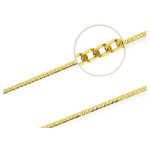Złoty łańcuszek 585 SPLOT PANCERKA 42 CM 2,24g