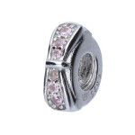 Srebrna zawieszka 925 bead kokarda 2g