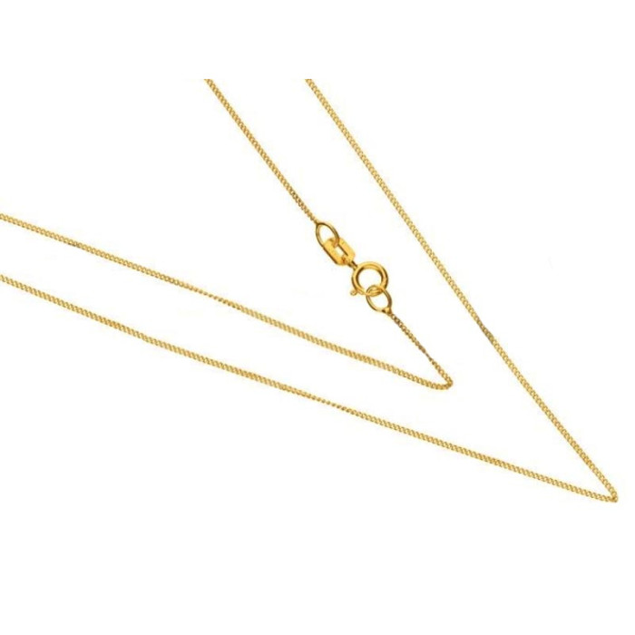 Złoty łańcuszek 585 SPLOT PANCER DIAMENTOWANY 45 cm 2,40g Złoty łańcuszek 585 SPLOT PANCER DIAMENTOWANY 45 cm 2,40g