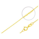 Złoty łańcuszek 585 SPLOT ANKIER 38 CM 1,13g