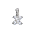 Srebrna zawieszka 925 X z cyrkoniami 2,63g
