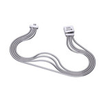 Srebrna bransoletka 925 płaska typu bead 13,94g