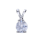 Srebrna zawieszka 925 ELEGANCKA Z CYRKONIAMI 1,51g