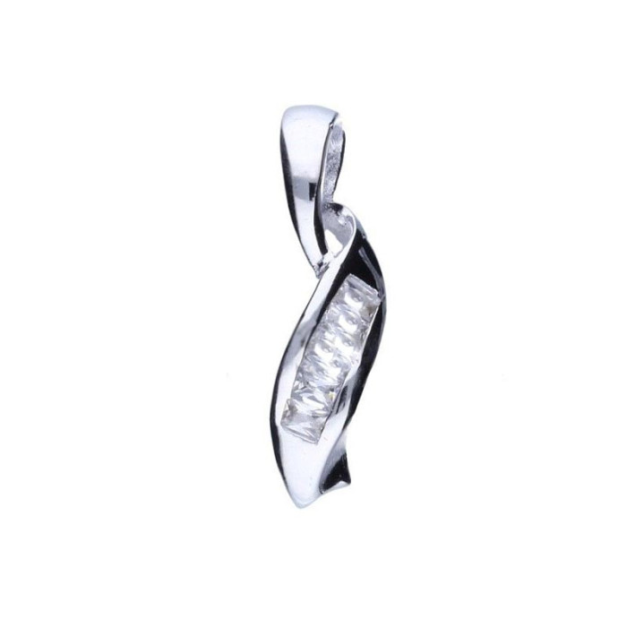 Srebrna zawieszka 925 ELEGANCKA Z CYRKONIAMI 1,81g Srebrna zawieszka 925 ELEGANCKA Z CYRKONIAMI 1,81g