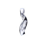 Srebrna zawieszka 925 ELEGANCKA Z CYRKONIAMI 1,81g