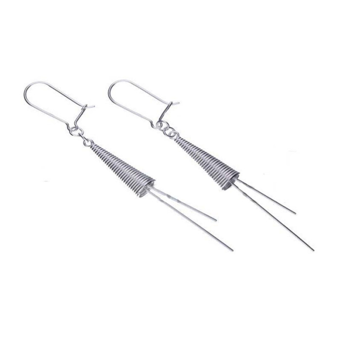 Srebrne kolczyki 925 wiszące z ozdobą 4,40g Srebrne kolczyki 925 wiszące z ozdobą 4,40g